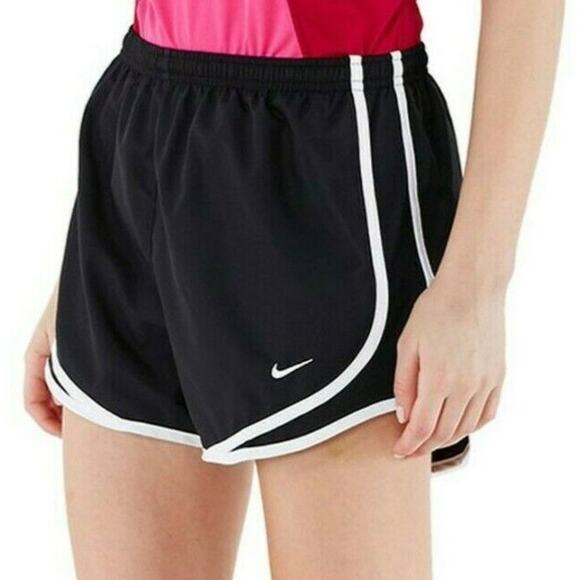 Nike Dri-Fit Tempo Black Athletic Running Shorts - Picture 8 of 9